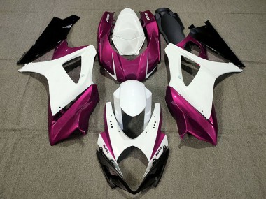 Diseño Personalizado Rosa 07-08 GSXR 1000 Carenado