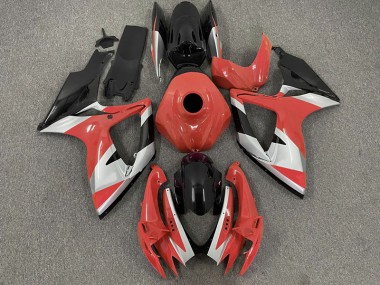 Diseño Rojo 06-07 GSXR 600-750 Carenado
