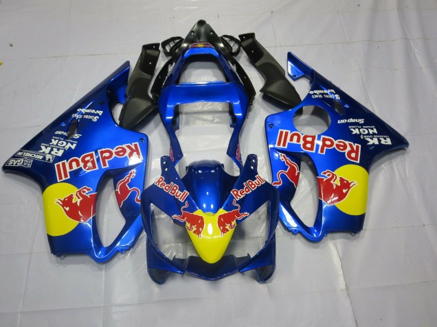 Diseño Rojo Toro 01-03 CBR600 F4i Carenado