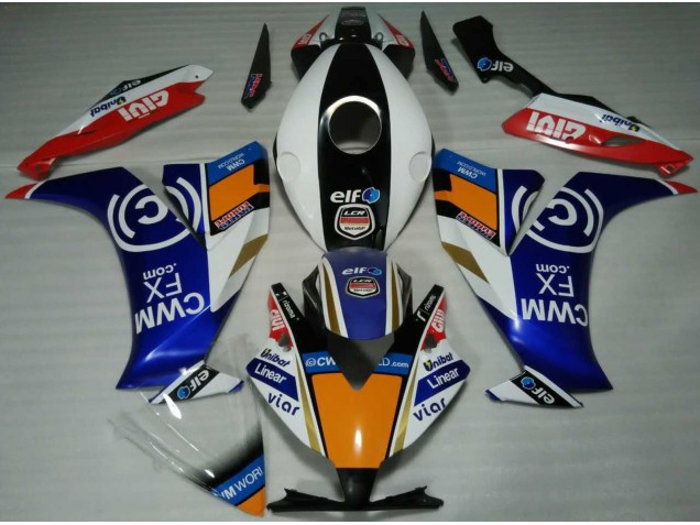 Elf Azul & Naranja 12-16 CBR1000RR Carenado Elf Azul & Naranja 12-16 CBR1000RR Carenado