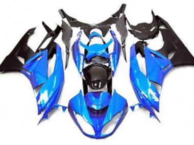 Estilo Azul Brillante 09-12 ZX6R Carenado