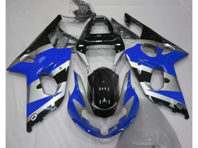 Estilo Azul Plateado OEM 00-02 GSXR 1000 Carenado Estilo Azul Plateado OEM 00-02 GSXR 1000 Carenado