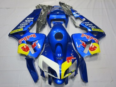 Estilo Azul Rojo Toro 05-06 CBR600RR Carenado