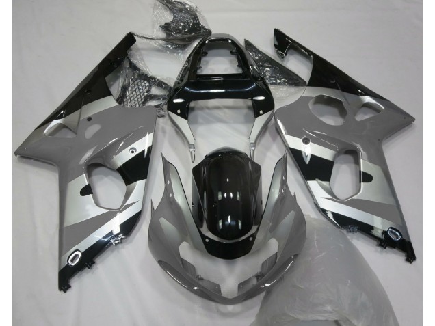 Estilo Gris Plateado OEM 00-02 GSXR 1000 Carenado Estilo Gris Plateado OEM 00-02 GSXR 1000 Carenado
