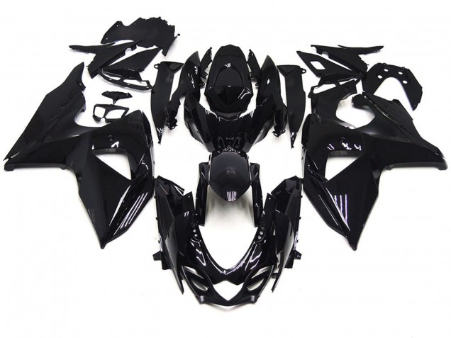 Estilo Negro Brillante 09-16 GSXR 1000 Carenado Estilo Negro Brillante 09-16 GSXR 1000 Carenado