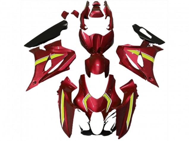 Estilo Original Rojo 17-23 GSXR 1000 Carenado Estilo Original Rojo 17-23 GSXR 1000 Carenado