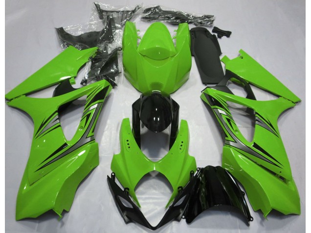 Estilo Verde OEM 07-08 GSXR 1000 Carenado Estilo Verde OEM 07-08 GSXR 1000 Carenado