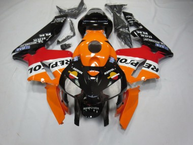 Fondo Negro Repsol 05-06 CBR600RR Carenado