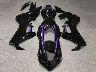 Forro Negro Brillante & Morado 17-23 CBR1000RR Carenado