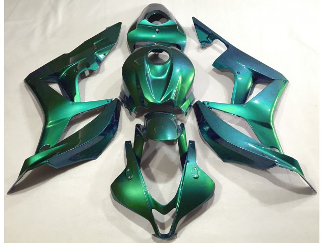 Llanura Verde Esmeralda 07-08 CBR600RR Carenado Llanura Verde Esmeralda 07-08 CBR600RR Carenado