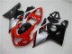 Descuento Carenados Moto Suzuki GSXR 600/750 2004-2005 - Rojo Plata Negro