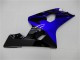 Descuento Carenados Moto Suzuki GSXR 600/750 2004-2005 - Azul Negro Brillante