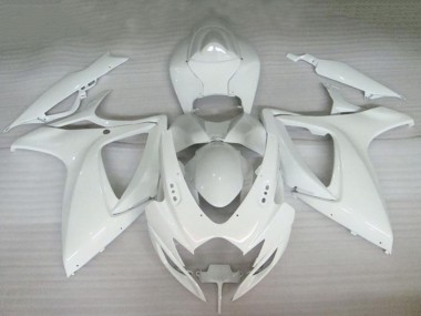 Descuento Carenados Moto Suzuki GSXR 600/750 2006-2007 - Blanco Perla