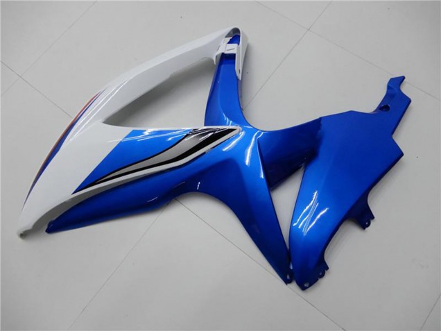 Descuento Carenados Moto Suzuki GSXR 600/750 2008-2010 - Blanco Azul