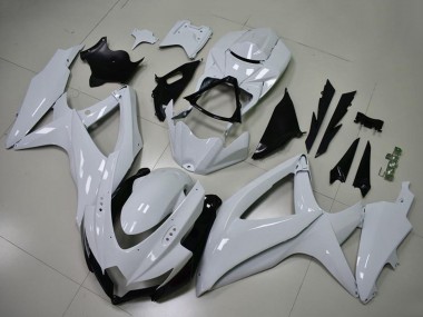 Descuento Carenados Moto Suzuki GSXR 600/750 2008-2010 - Blanco Brillante