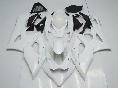Descuento Carenados Moto Suzuki GSXR 1000 2005-2006 - Blanco