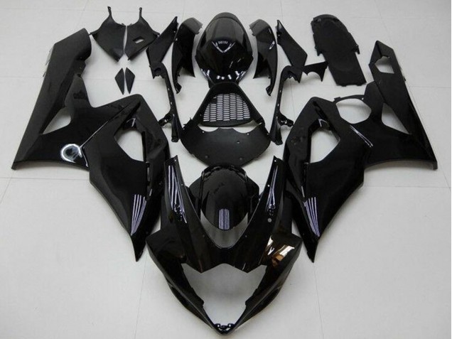Descuento Kits Carenado Moto Suzuki GSXR 1000 2005-2006 - Negro Brillante