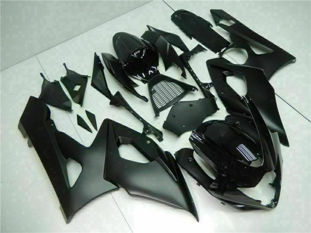 Descuento Carenado Moto Suzuki GSXR 1000 2005-2006 - Negro Brillante Negro Mate