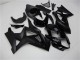 Descuento Carenados Moto Suzuki GSXR 1000 2007-2008 - Negro Brillante Negro Mate No Calcomanía