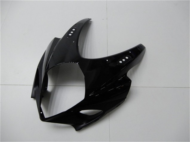 Descuento Carenados Moto Suzuki GSXR 1000 2007-2008 - Negro Brillante Negro Mate No Calcomanía