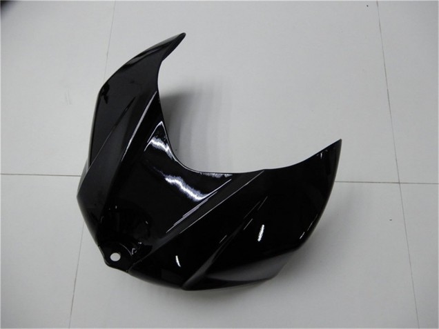 Descuento Carenados Moto Suzuki GSXR 1000 2007-2008 - Negro Brillante Negro Mate No Calcomanía