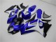 Descuento Carenados Moto Suzuki GSXR 1000 2007-2008 - Blanco Azul Negro No Calcomanía