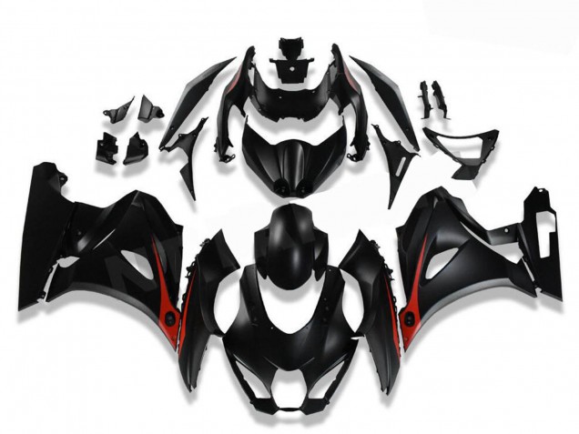 Descuento Carenados Moto Suzuki GSXR 1000 2017-2024 - Negro Rojo