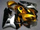 Descuento Carenado Moto Honda CBR600RR 2003-2004 - Plata Oro Negro Brillante