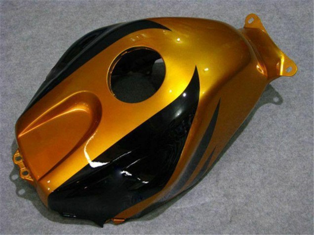 Descuento Carenado Moto Honda CBR600RR 2003-2004 - Plata Oro Negro Brillante