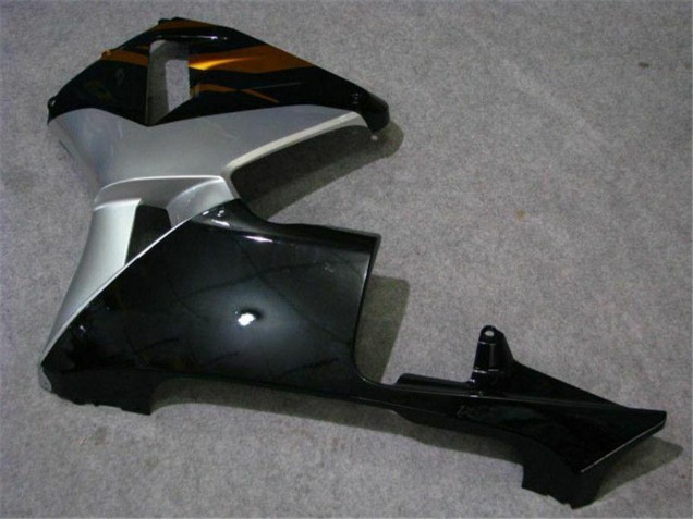 Descuento Carenado Moto Honda CBR600RR 2003-2004 - Plata Oro Negro Brillante