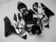 Descuento Carenados Moto Honda CBR600RR 2003-2004 - Plata Negro Brillante Raya