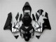 Descuento Carenados Moto Honda CBR600RR 2003-2004 - Plata Negro Brillante Raya