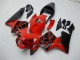 Descuento Carenados Moto Honda CBR600RR 2003-2004 - Rojo Negro Brillante OEM Estilo