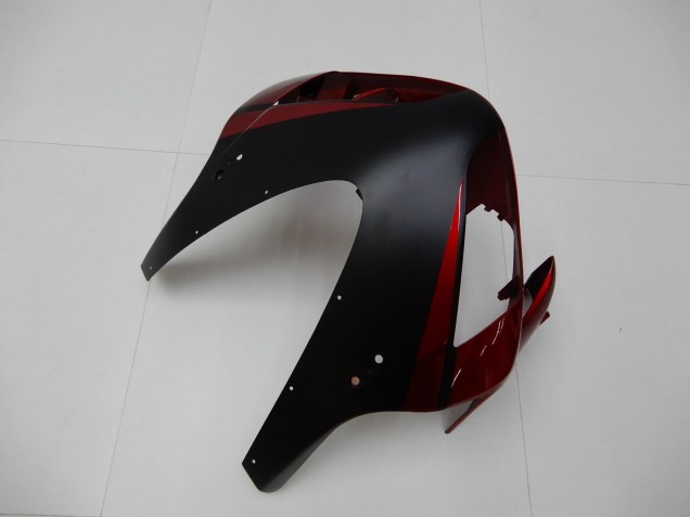 Descuento Carenados Moto Honda CBR600RR 2003-2004 - Rojo Negro Mate Raya