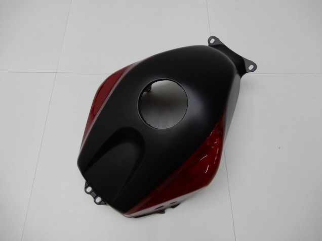 Descuento Carenados Moto Honda CBR600RR 2003-2004 - Rojo Negro Mate Raya