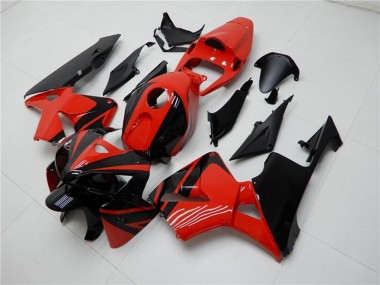 Descuento Carenados ABS Honda CBR600RR 2005-2006 - Rojo Negro