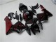 Descuento Kits Carenado Moto Honda CBR600RR 2005-2006 - Negro Brillante Rojo Llama