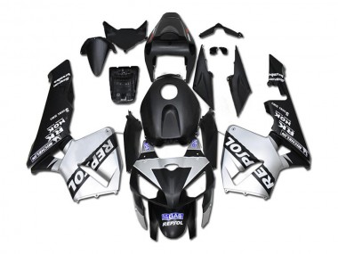 Descuento Carenados Moto Honda CBR600RR 2005-2006 - Negro Plata Repsol
