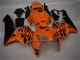 Descuento Carenado Moto Honda CBR600RR 2005-2006 - Naranja Negro Llama