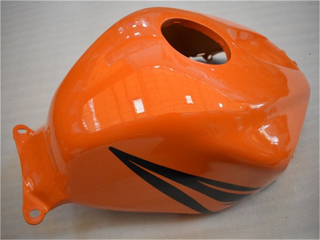 Descuento Carenado Moto Honda CBR600RR 2005-2006 - Naranja Negro Llama