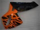 Descuento Carenado Moto Honda CBR600RR 2005-2006 - Naranja Negro Llama