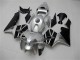 Descuento Carenado Moto Honda CBR600RR 2005-2006 - Plata Negro