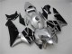 Descuento Carenado Moto Honda CBR600RR 2005-2006 - Plata Negro