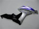 Descuento Carenados Moto Honda CBR600RR 2007-2008 - Plata Azul Negro Brillante OEM Estilo