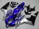 Descuento Carenados Moto Honda CBR600RR 2007-2008 - Plata Azul Negro Brillante OEM Estilo