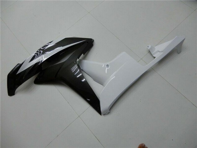 Descuento Carenado Moto Honda CBR600RR 2007-2008 - Blanco Negro Brillante