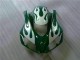 Descuento Carenados Moto Honda CBR1000RR 2006-2007 - Blanco Verde Llama