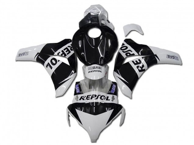 Descuento Carenados Moto Honda CBR1000RR 2008-2011 - Blanco Negro Brillante Repsol