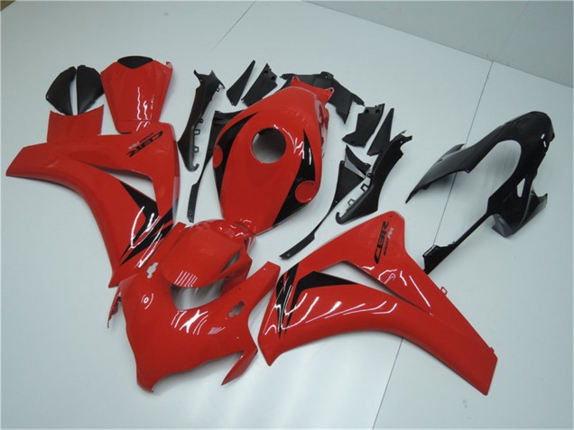 Descuento Carenado Moto Honda CBR1000RR 2008-2011 - Rojo Negro Brillante