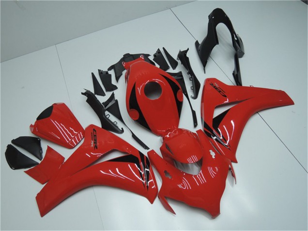 Descuento Carenado Moto Honda CBR1000RR 2008-2011 - Rojo Negro Brillante
